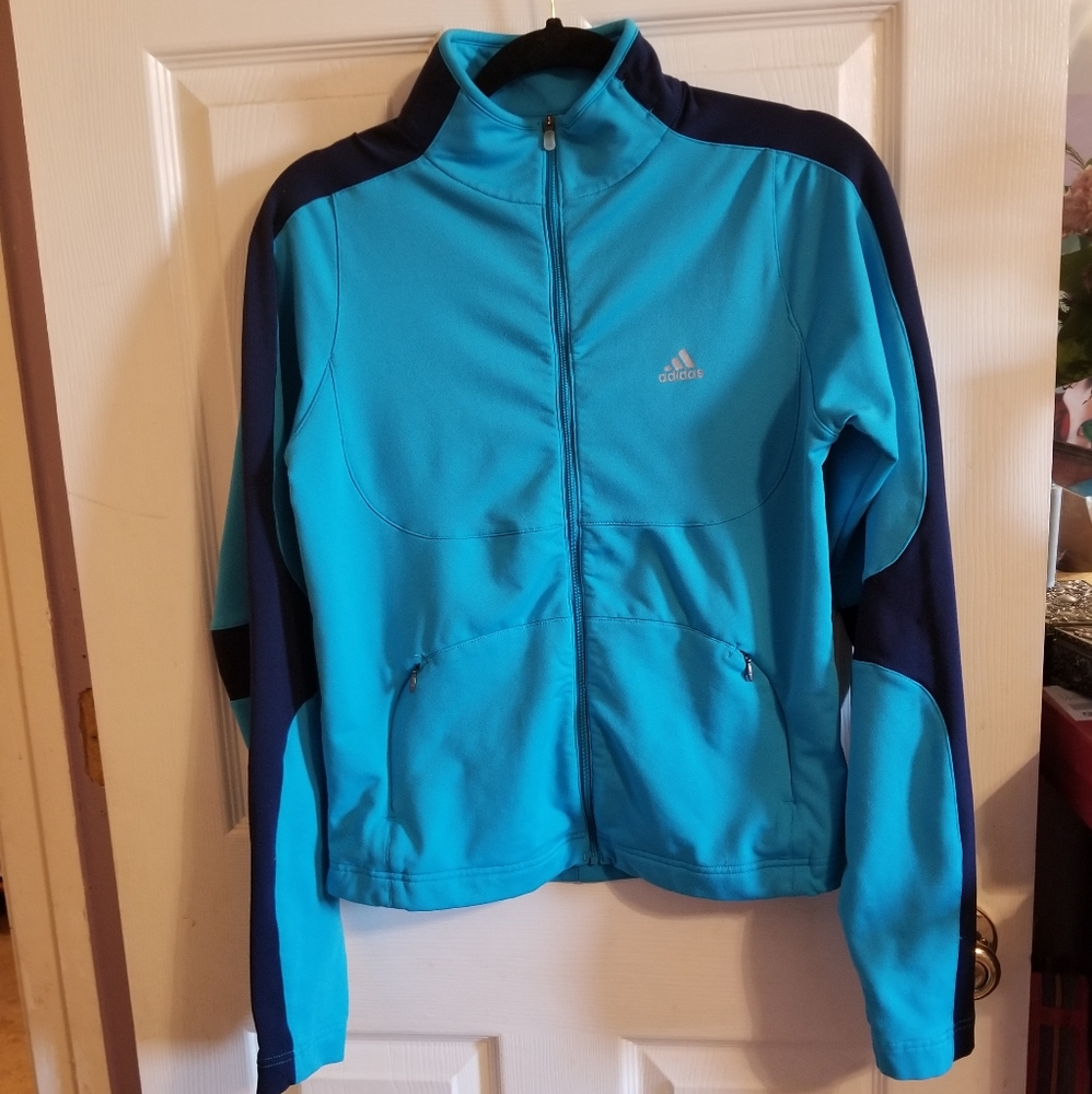 Women's Turquoise Climalite Jacket Size M *EUC